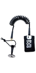 2023 Bulldog Bodyboard Elbow Coil Leash Bdblel - Schwarz / Wei